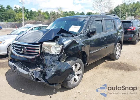 2013 Honda Pilot Touring from USA, damaged, VIN 5FNYF4H98DB047814